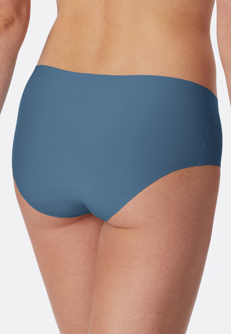 Culotte sans coutures bleu atlantnik - Invisible Cotton
