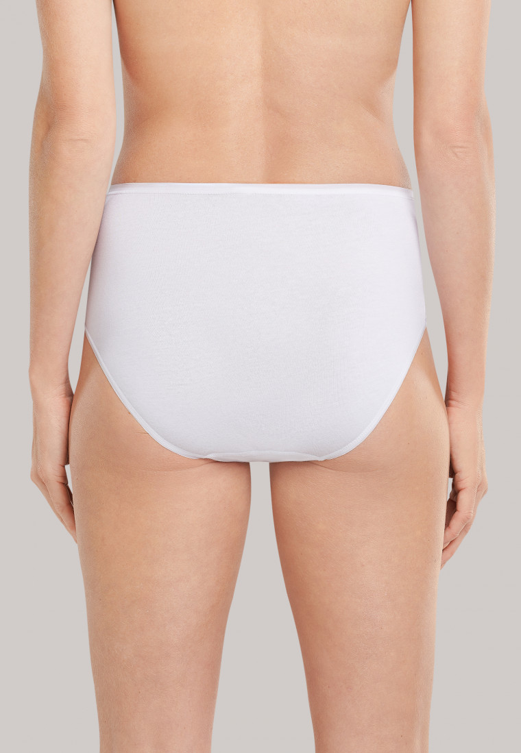 Midi panties double pack white - Essentials