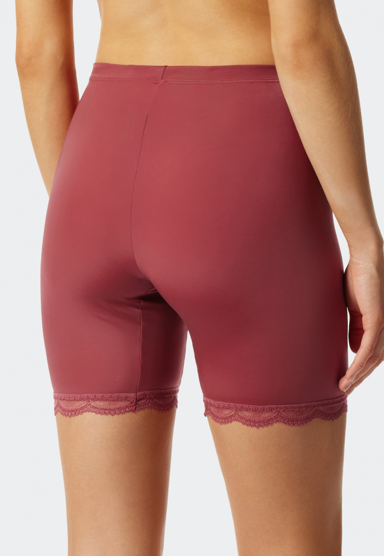 Biker-Shorts Microfaser Spitze beere - Biker Story