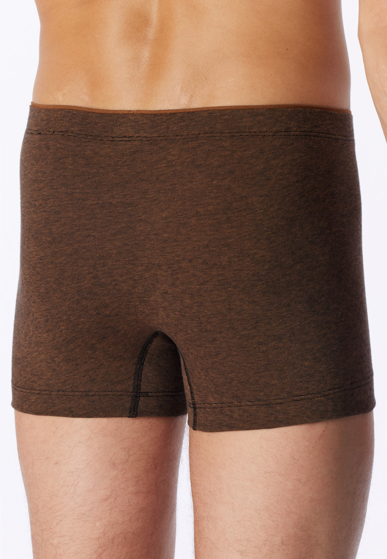 Patterned toffee-colored shorts - 95/5