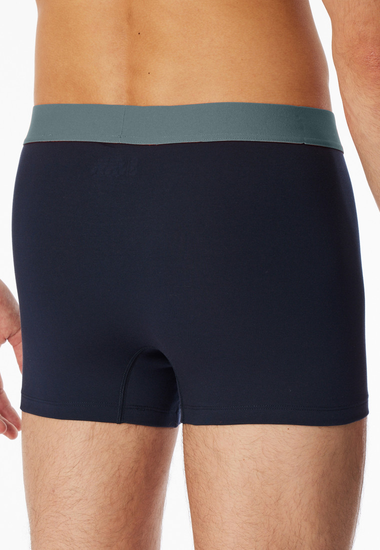 Shorts 3-pack Organic Cotton woven elastic waistband multi-colored - 95/5