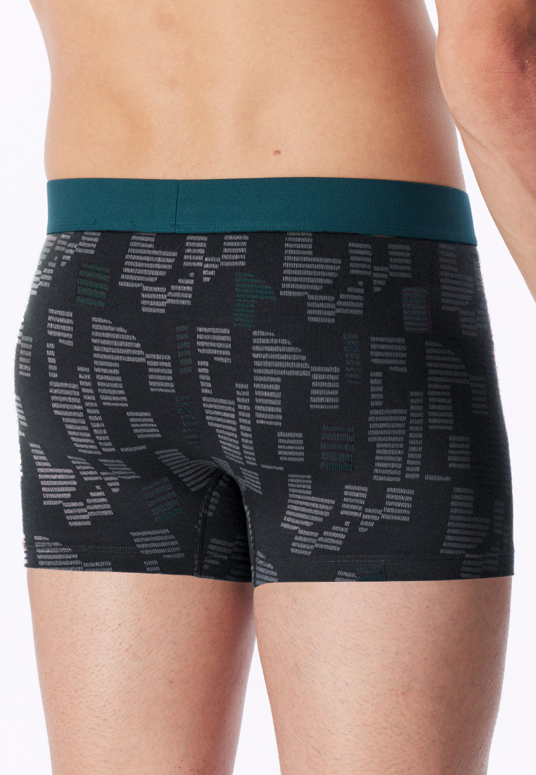 Shorts, set van 3, effen/met patroon, meerkleurig - 95/5