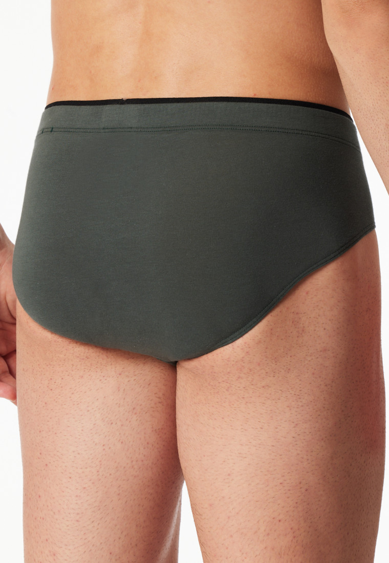 Mini-slip vert foncé - Premium Cotton