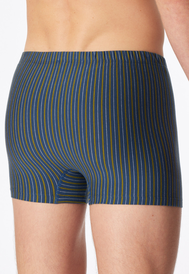 Shorts 3-pack Organic Cotton plain/ringed multi-colored - 95/5