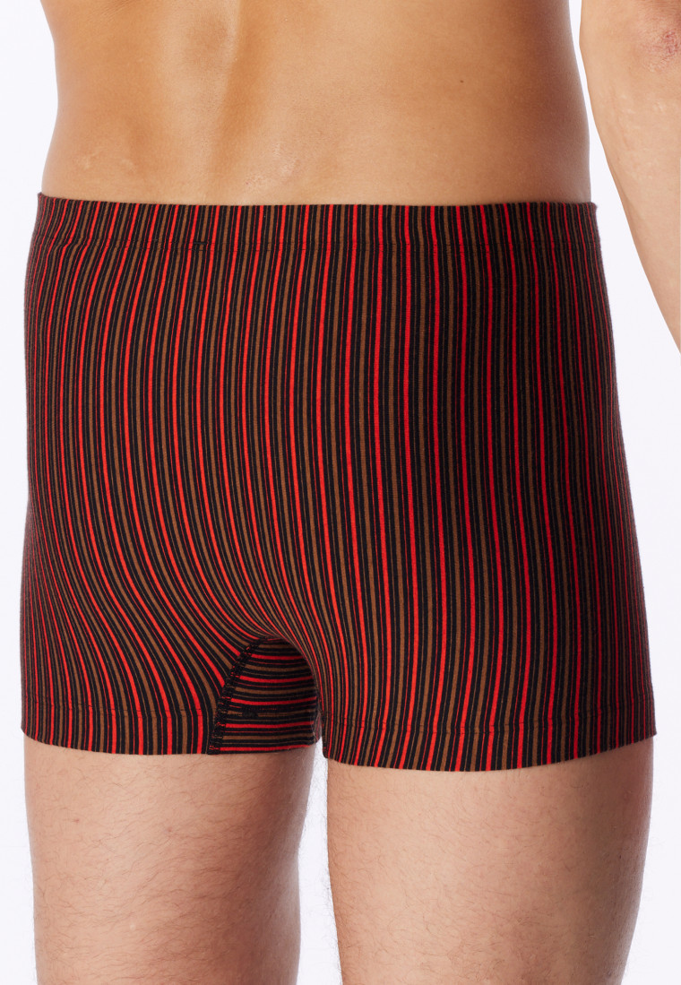 Shorts 3er-Pack uni/geringelt mehrfarbig - 95/5