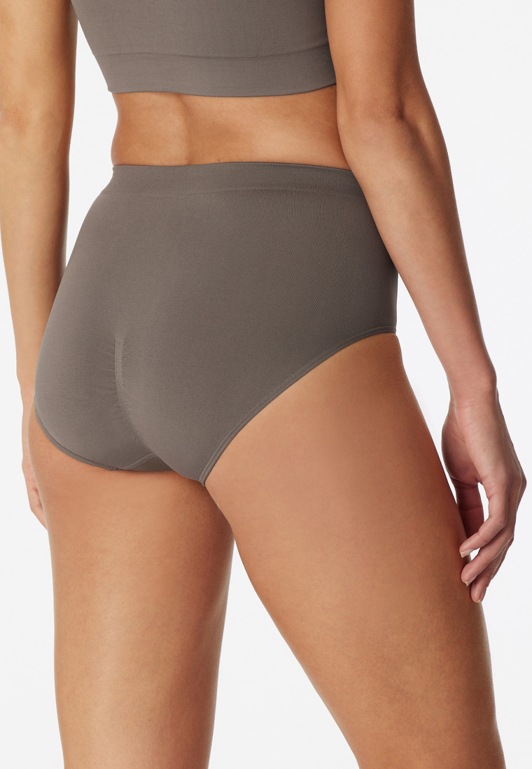 Retro-Slip nahtlos taupe - Seamless matt | SCHIESSER