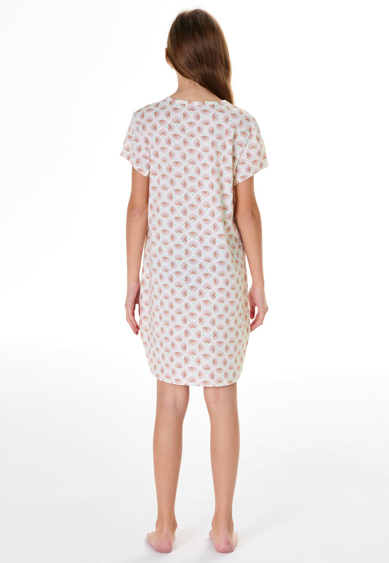 Camicia da notte a maniche corte con perle - Teens Nightwear