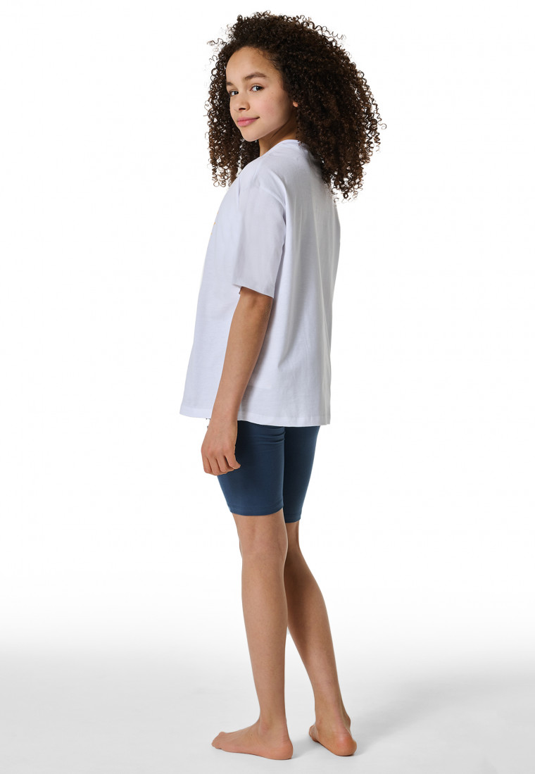 Schlafanzug kurz Organic Cotton graphit - Nightwear