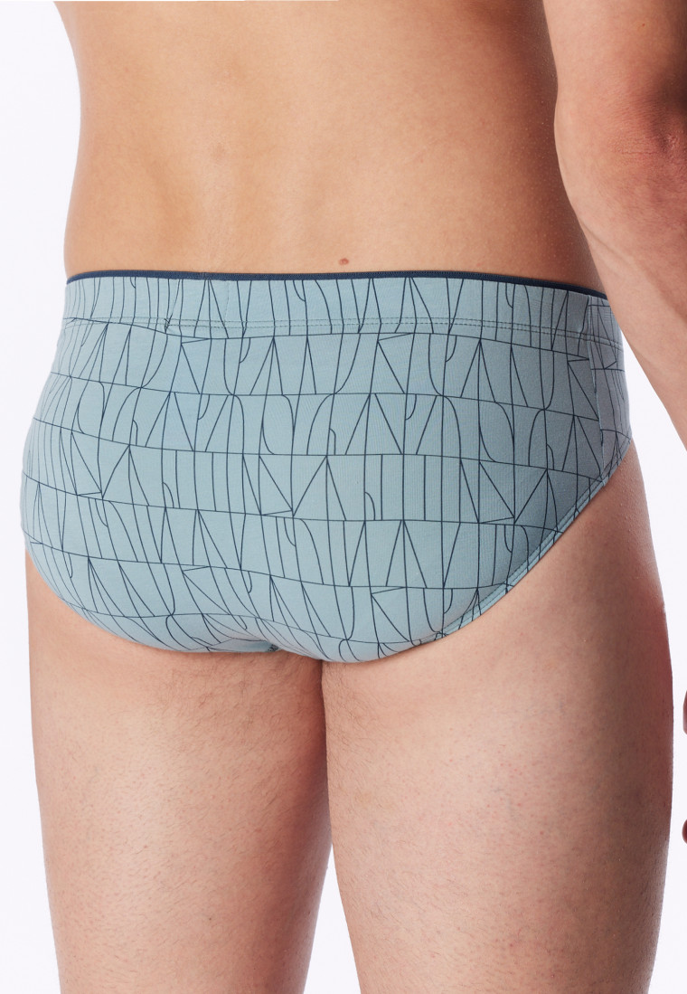 Supermini modal fantasia blu ghiaccio - Long Life Soft