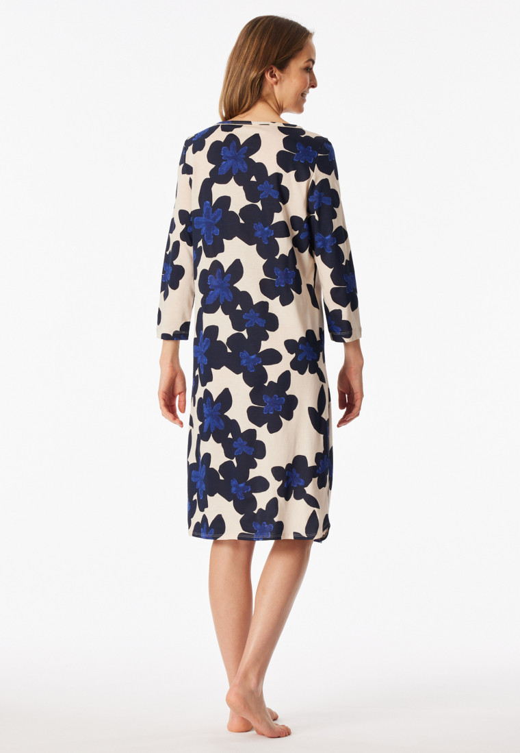 Nachthemd multicolor 4 multicolor bloemenprint - Comfort Nightwear