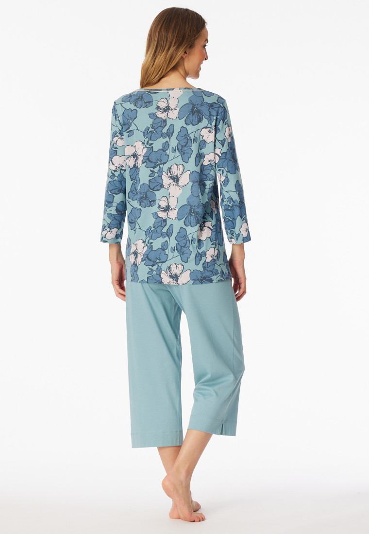 Pyjamas 3/4-long mineral - Comfort Nightwear