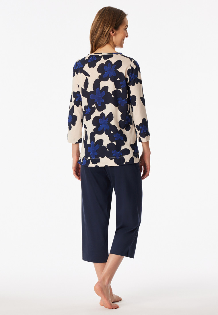 Pyjama 3/4 lang multicolor - Comfort Nightwear