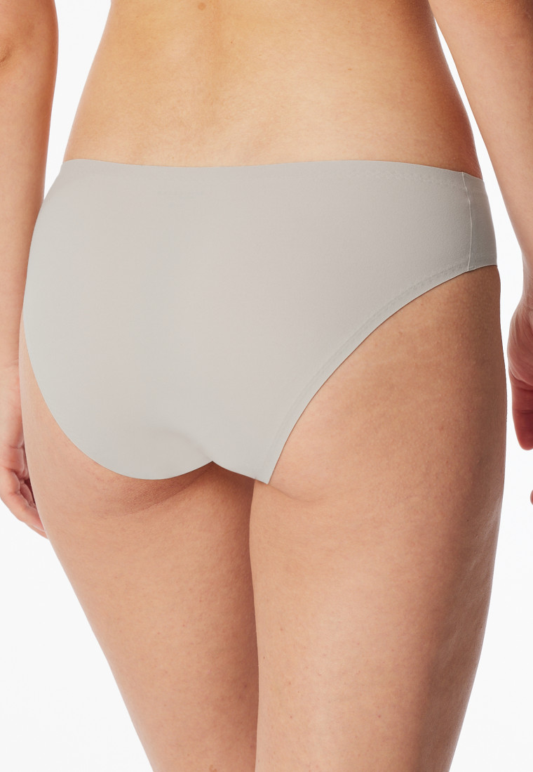 Hip-Rio-Slip Microfaser grau-jaspe - Invisible Soft