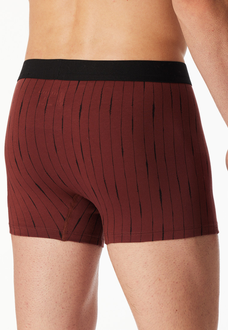 Shorts bordeaux imprimé - 95/5