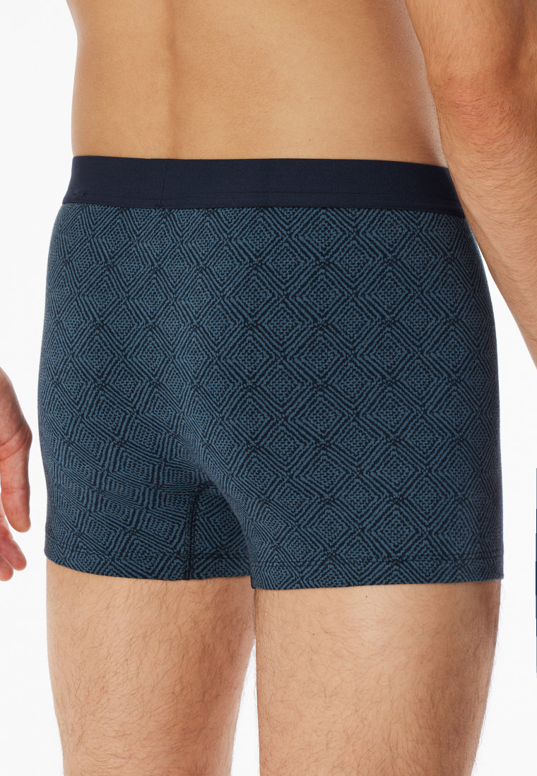 Short patroon atlantisch blauw - 95/5
