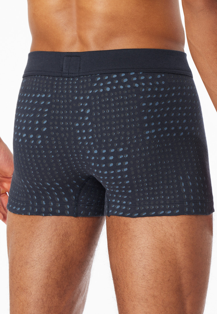 Shorts graphite patterned - Fine Interlock