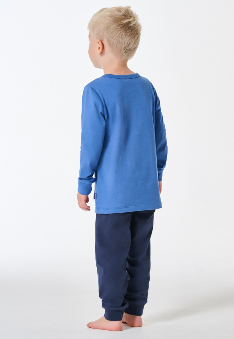 Pyjama lange pyjama manchetten bagger blauw - Kids Nightwear