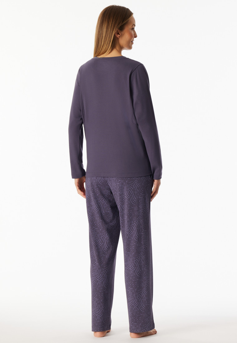 Pyjama lang warm indigo - selected! Premium Warming
