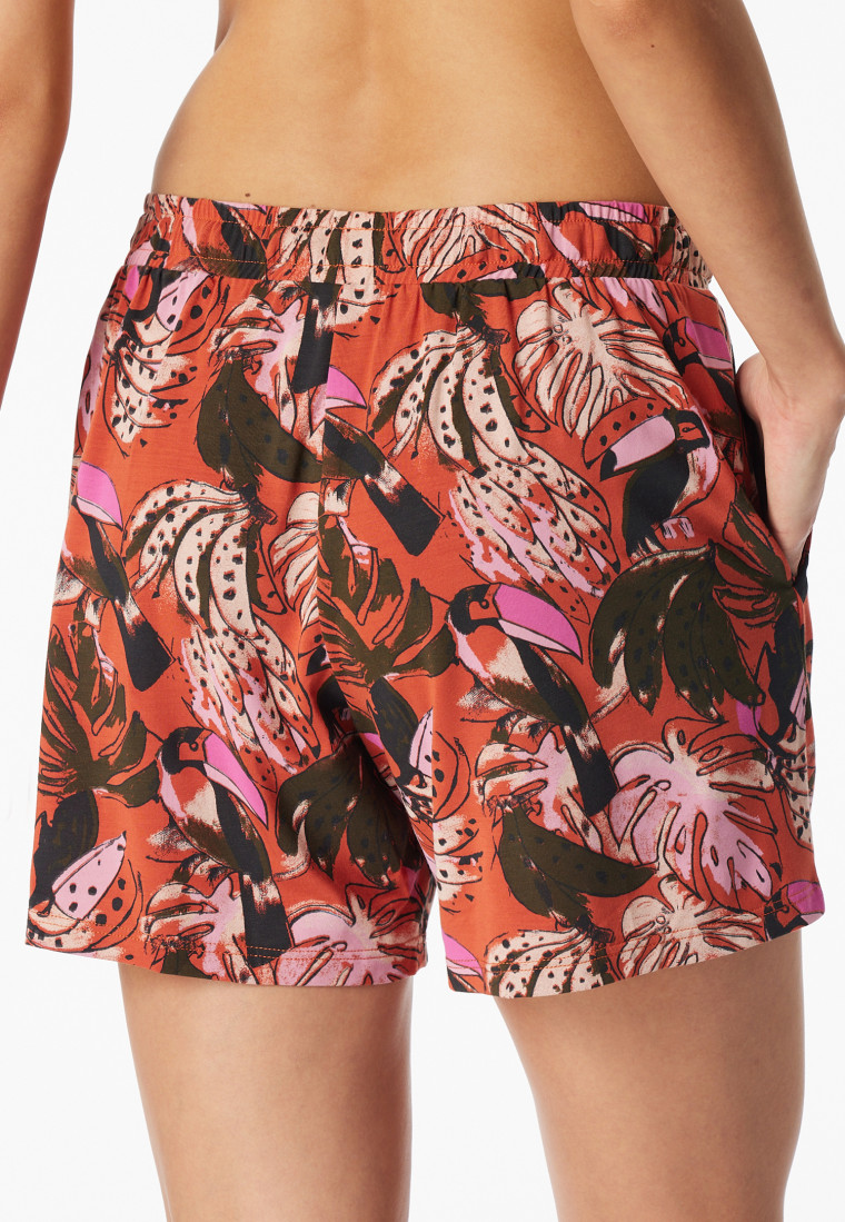 Jungle korte broek terracotta - Mix+ Relax