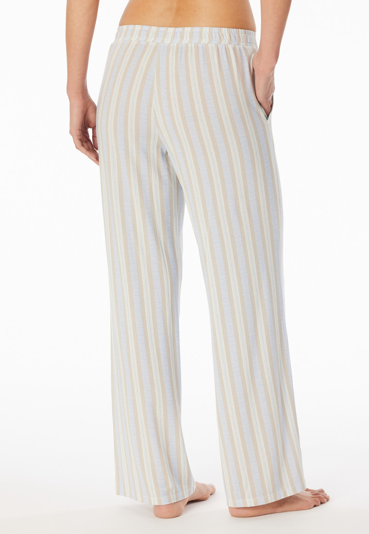 Hose lang Streifen multicolor - Mix+Relax