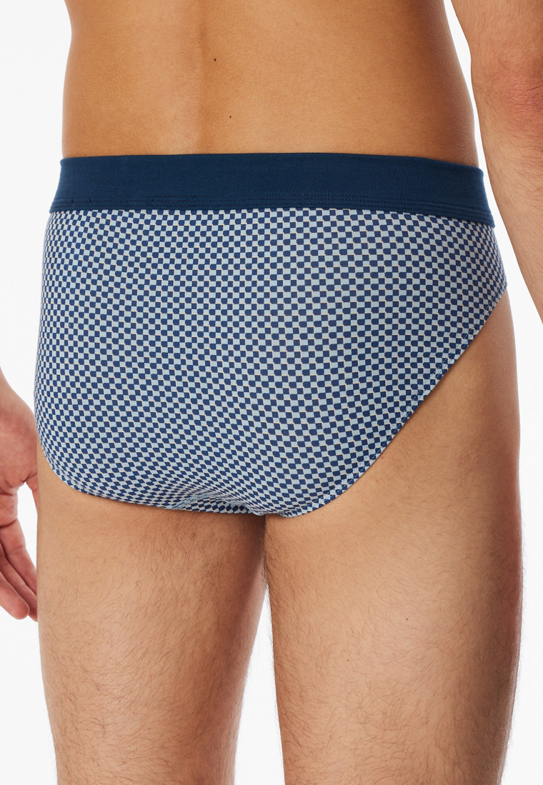 Slip rio motivo a quadretti - 95/5