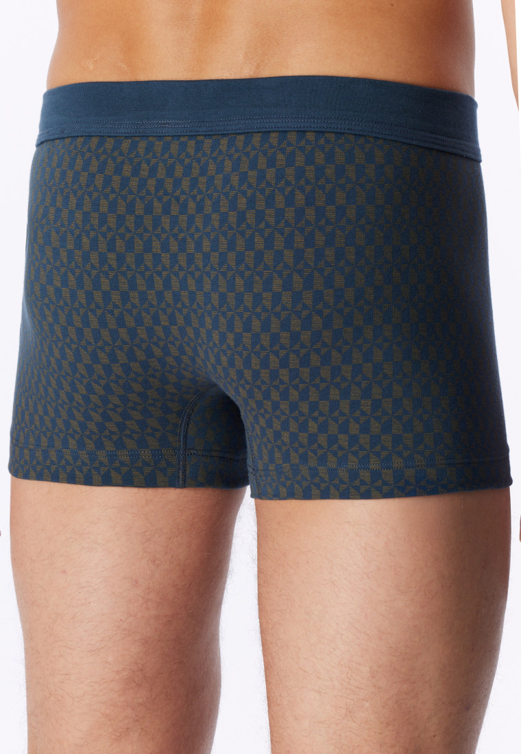 Shorts deepblue gemustert - 95/5