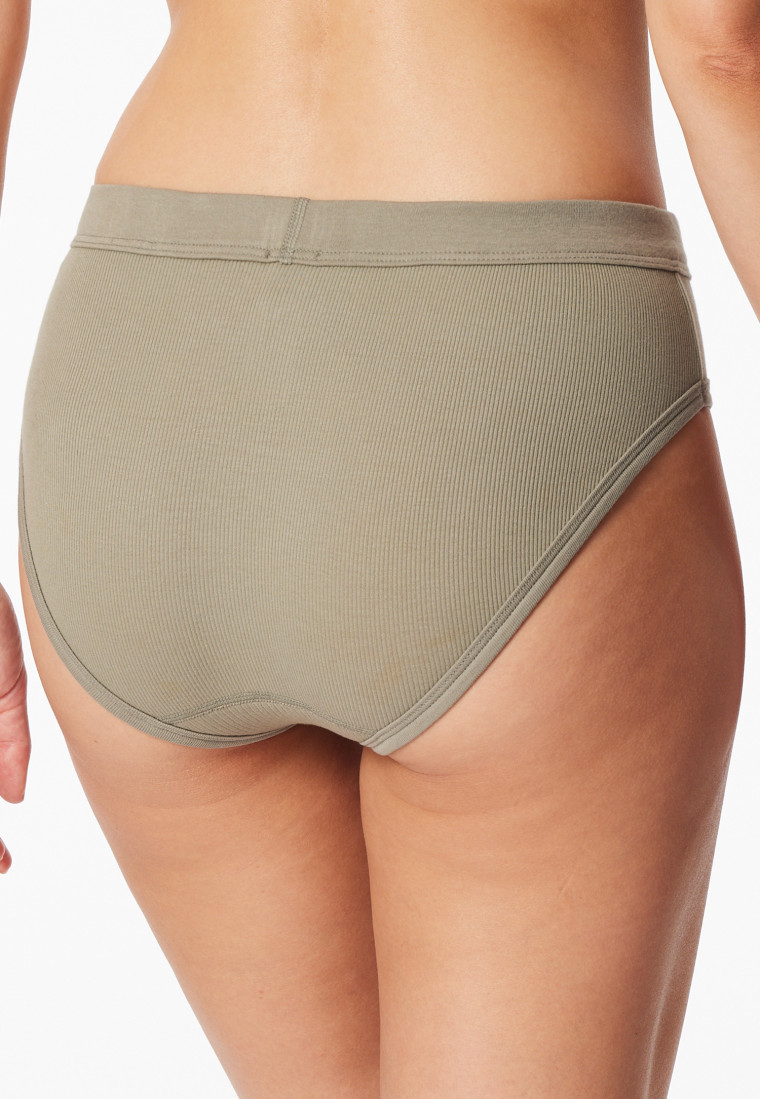 Slip fijne rib jade - Revival Paula