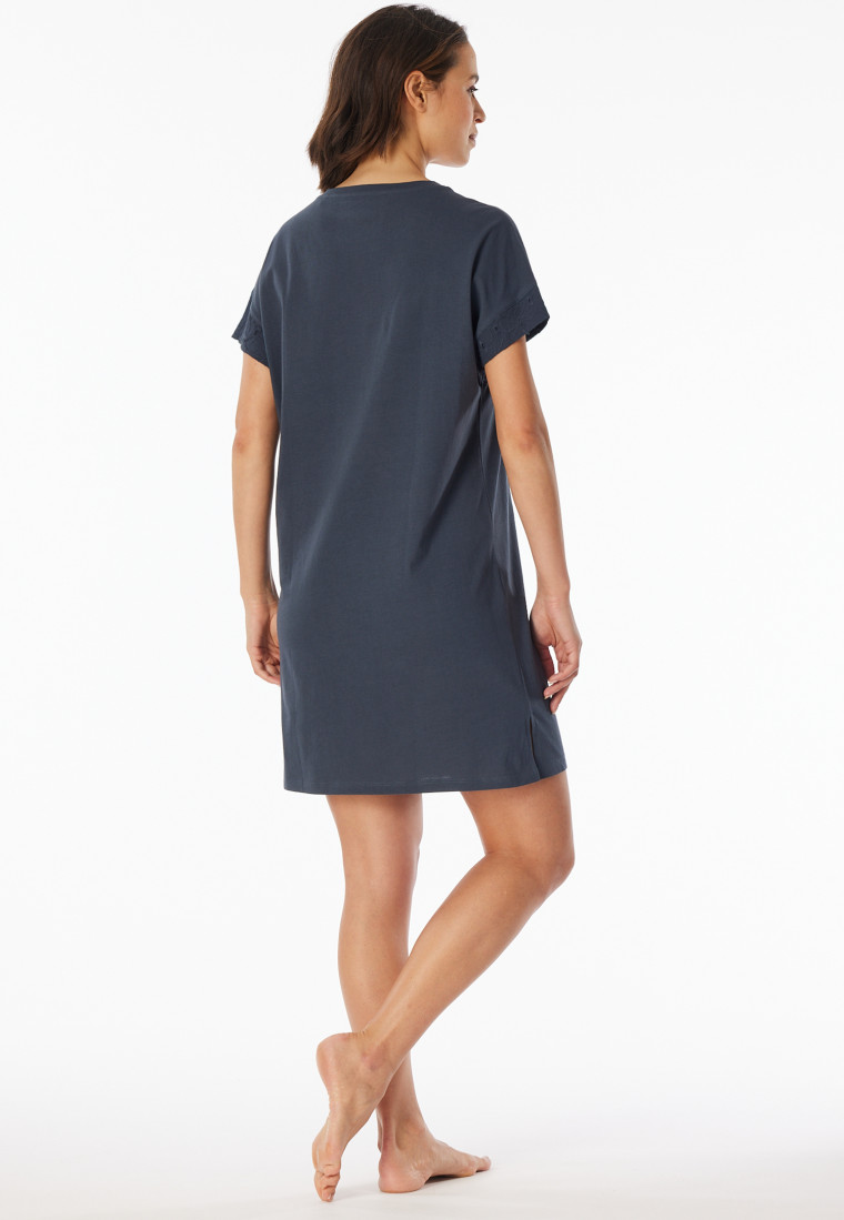 Nachthemd kurz graphit - Casual Nightwear