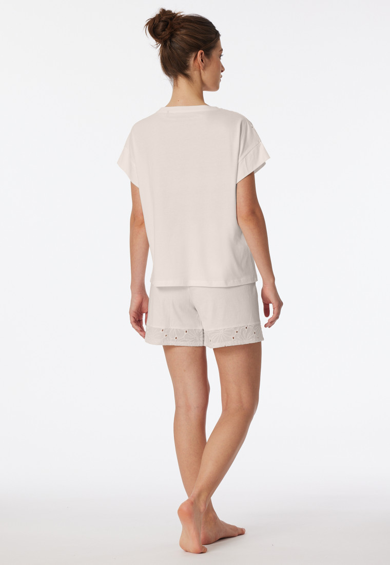 Short pyjamas off-white - Casual Nightwear