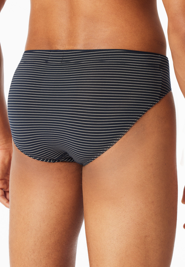 Supermini nachtblau gestreift - Long Life Soft