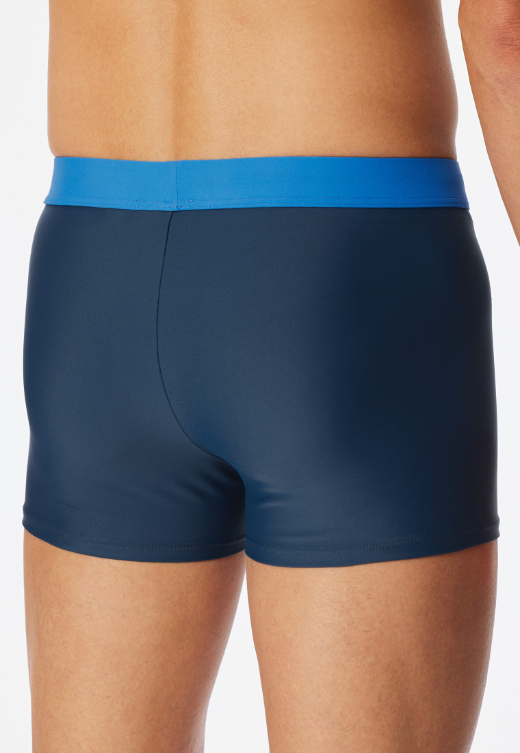 Swimming trunks knitwear recycled indigo - Aqua
