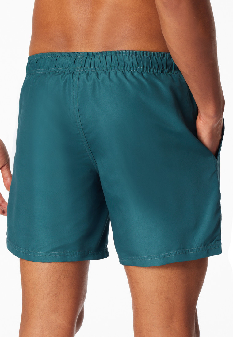 Swim trunks woven fabric crossbow green - Aqua