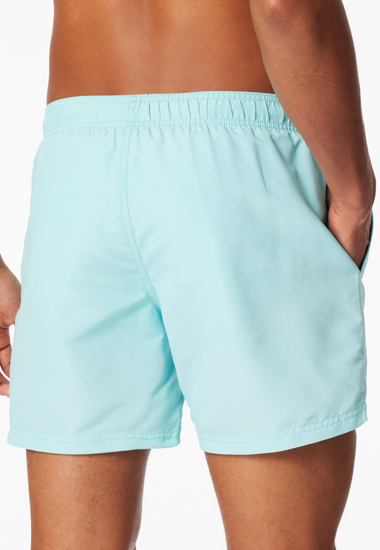 Swim trunks woven fabric crossbow turquoise - Aqua