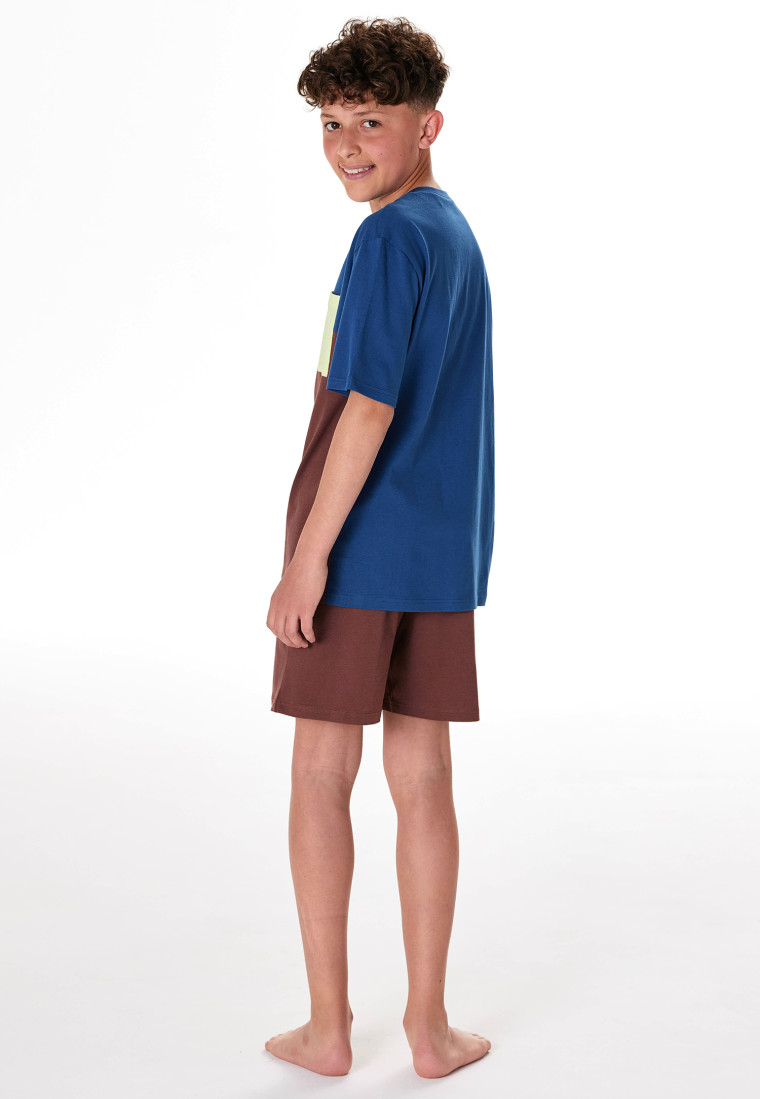 Schlafanzug kurz havanna - Teens Nightwear