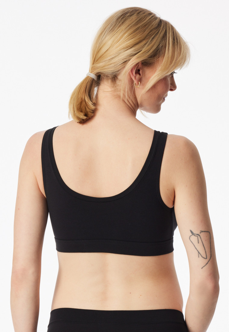 Bustier zwangerschapsondergoed zwart - Unique Maternity