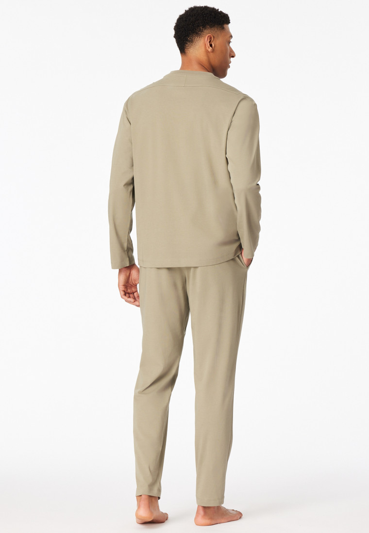 Lange oversized pyjama van jade - Modern Nightwear