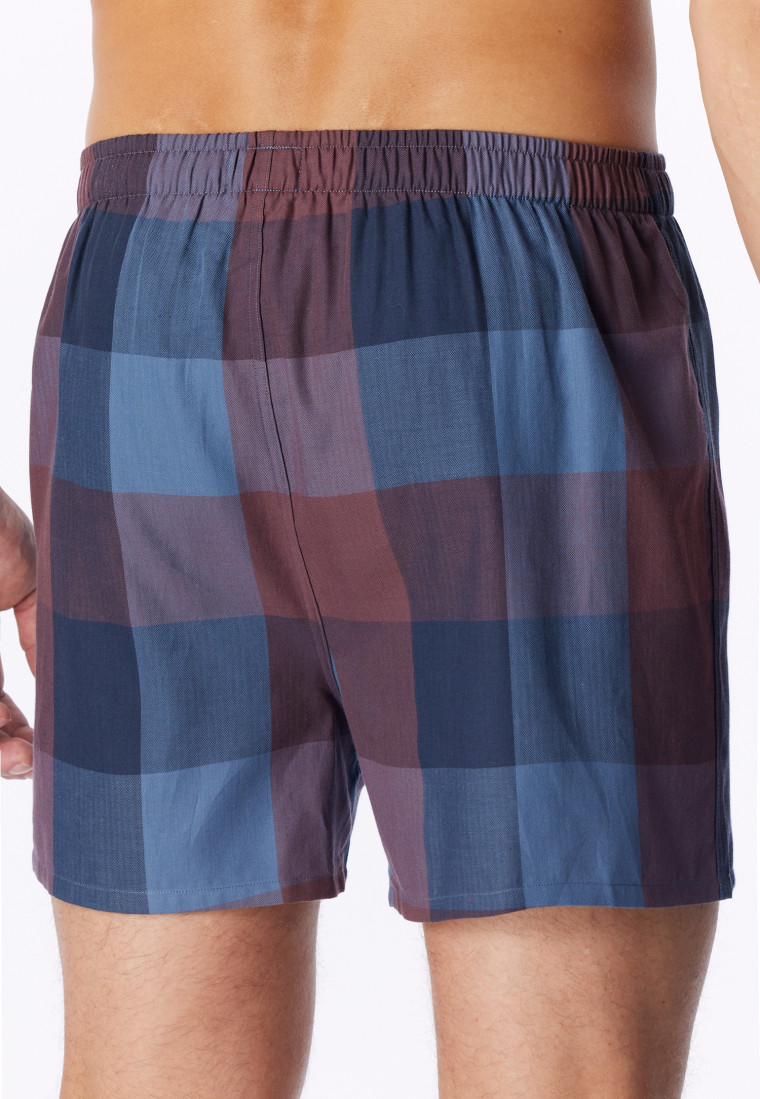 Boxershorts, set van 2, geweven stof, meerkleurig patroon - Boxershorts multipack