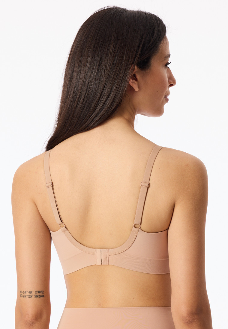 Soutien-gorge souple sans couture en jersey « maple » - Seamless Contouring