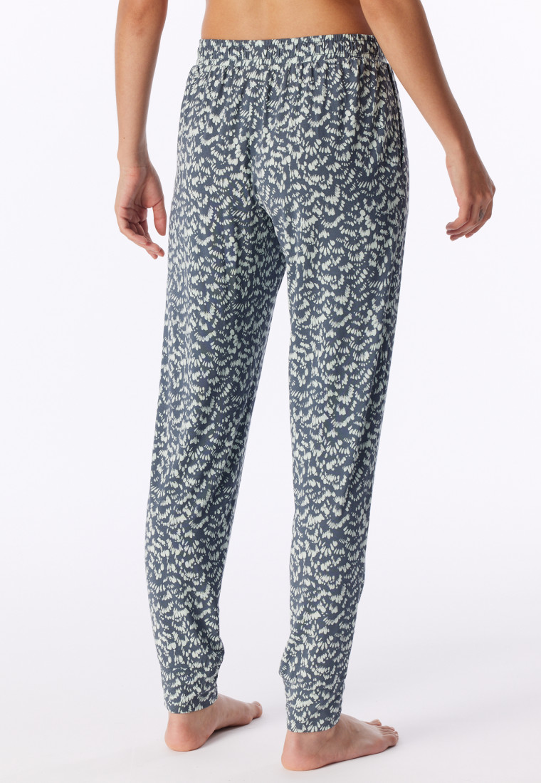 Langere broek met elastische manchetten en veren, multicolor - Mix+ Relax