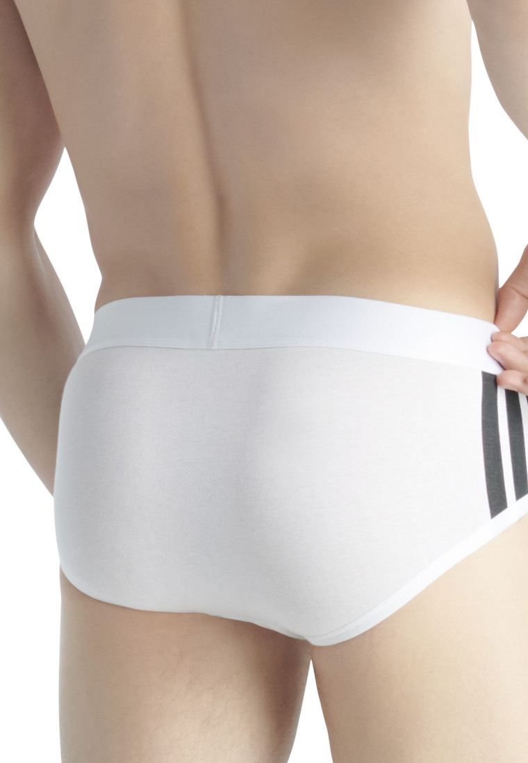 Slip 2er-Pack Schwarz/Weiss - ADIDAS