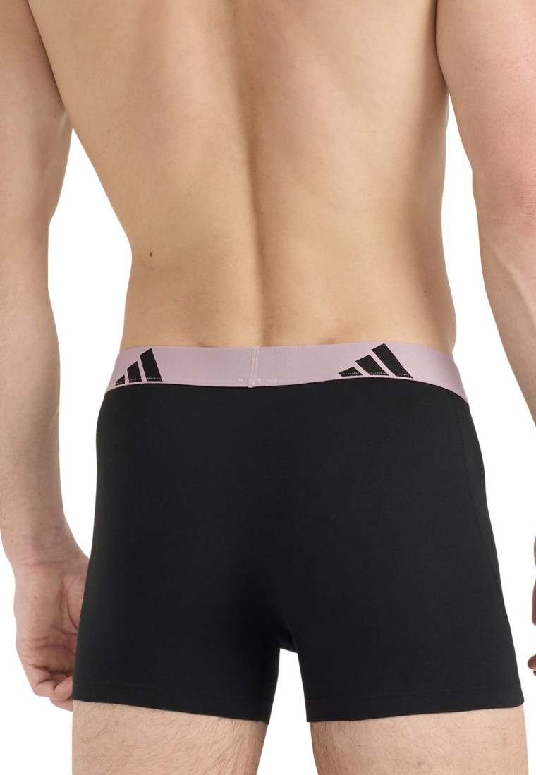Boxer briefs with logo 5-pack Black - ADIDAS