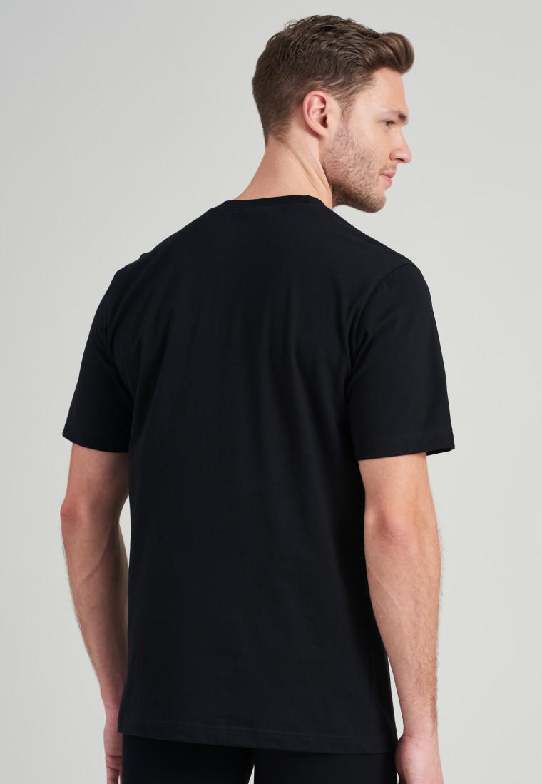 American T-Shirts round neck 2-pack black - Essentials