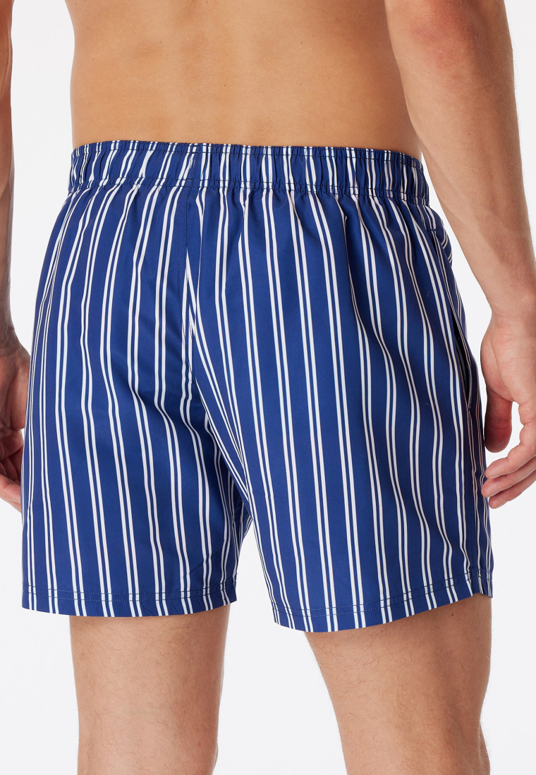 Swim trunks woven striped off-white - Classic Swim | SCHIESSER