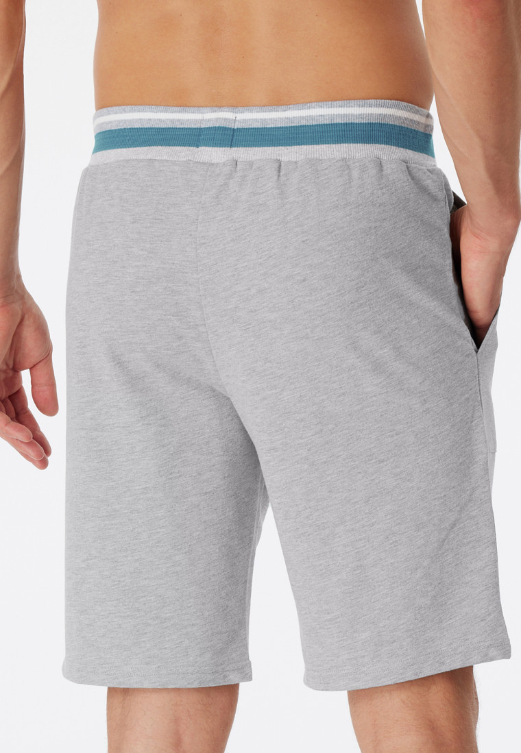 Refrigiwear Blue Cotton Bermuda Shorts