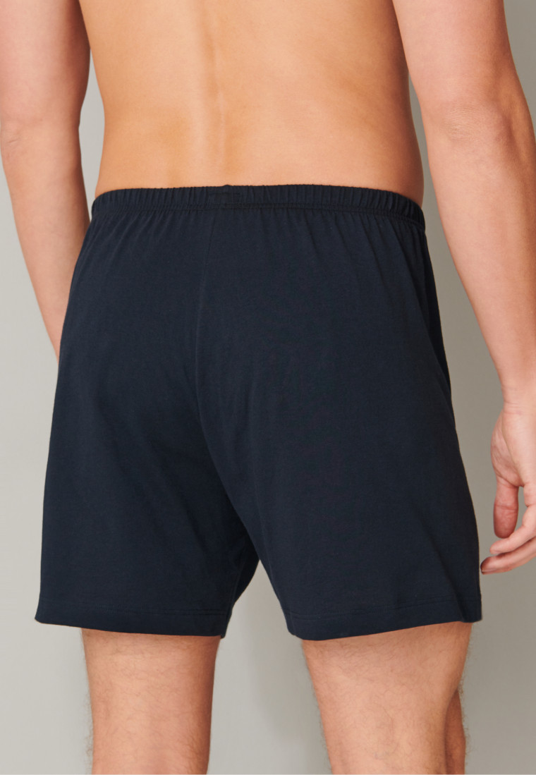 Boxer shorts 2-pack jersey dark blue - Boxershorts Multipack