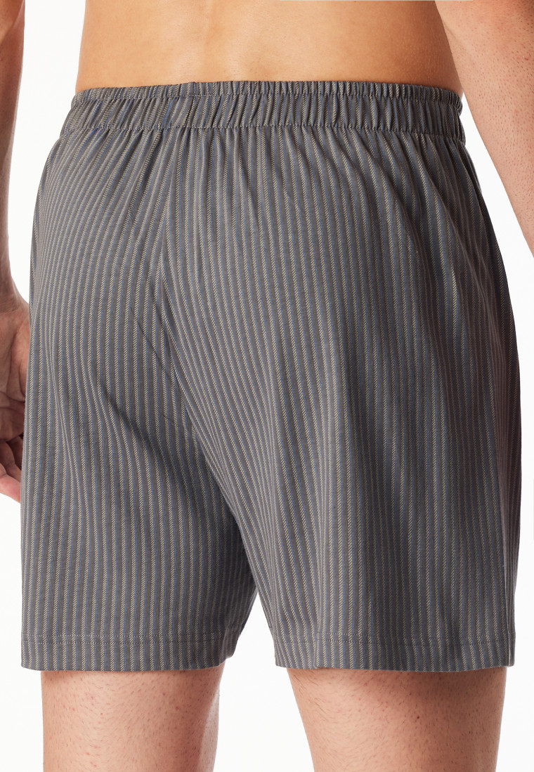 Boxer shorts 2-pack jersey plain patterned - Boxer shorts multipack