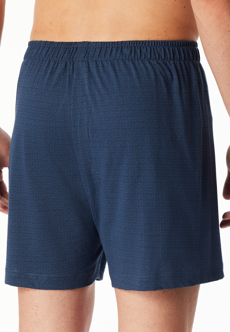 Boxershorts set van 2 jersey uni patroon - Boxershorts multipack