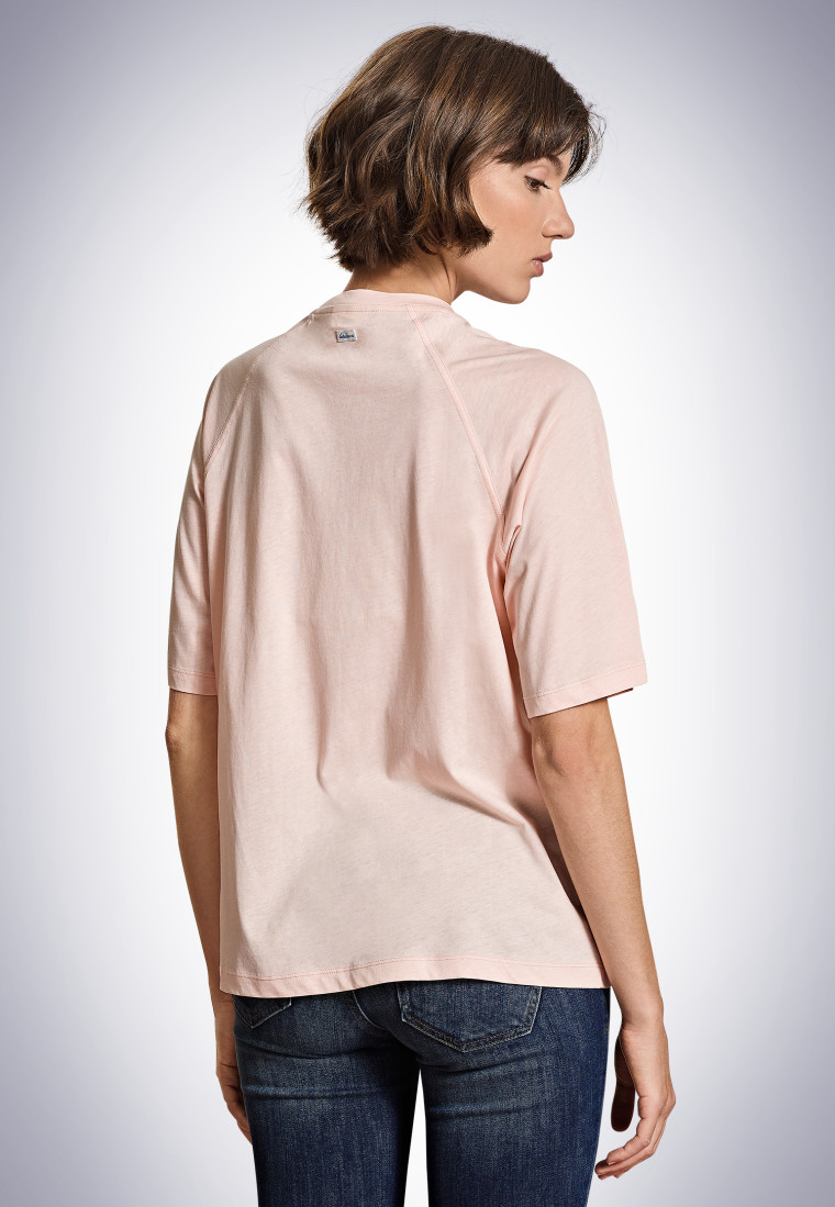 Boxy-Tee-Shirt lachs - Revival Carla