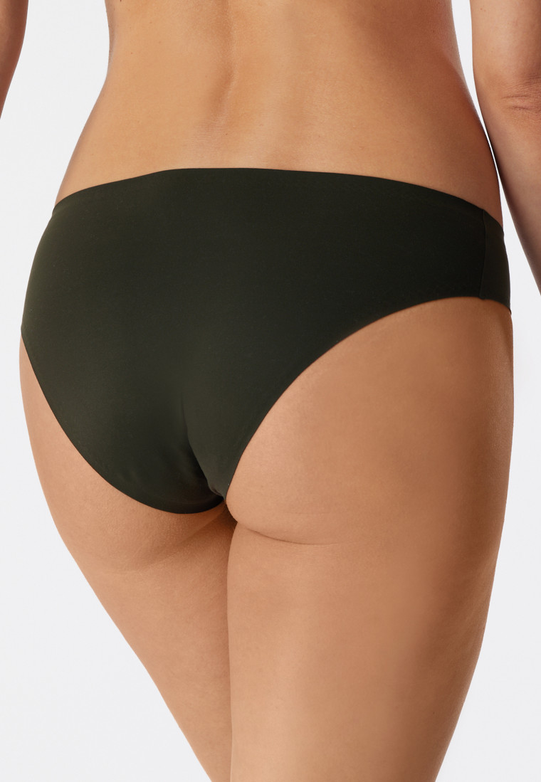 Hip-rio-slip microvezel donkergroen - Invisible Soft