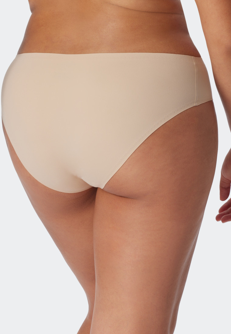 Slip hip rio in microfibra sabbia - Invisible Soft